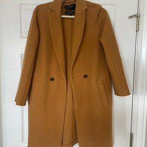 J Crew Daphne topcoat in 100% Italian boiled wool